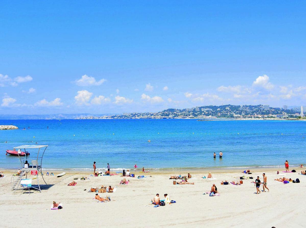 Appartement La Plage De La Pointe Rouge Марсель Экстерьер фото